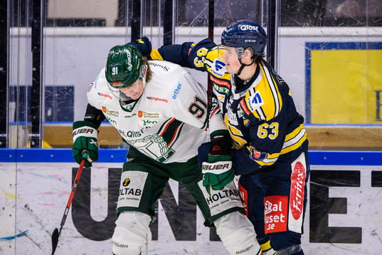 Tingsryds Gustav Olhaver och Södertäljes Axel Andersson