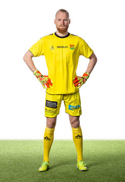 Gais målvakt Mathias Karlsson