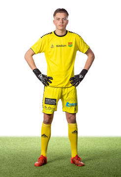 Gais målvakt Erik Westgårds