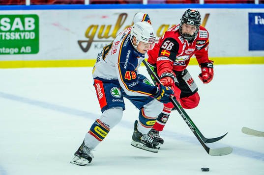 Djurgårdens Rhett Rakhshani mot Malmö Redhawks Anton