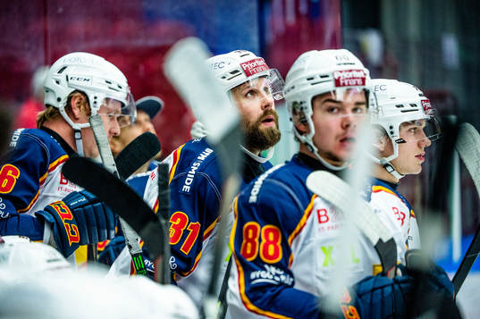 Djurgårdens Dick Axelsson på bänken
