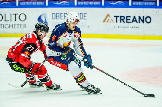 Malmö Redhawks Ponthus Westerholm mot Djurgårdens Marcus