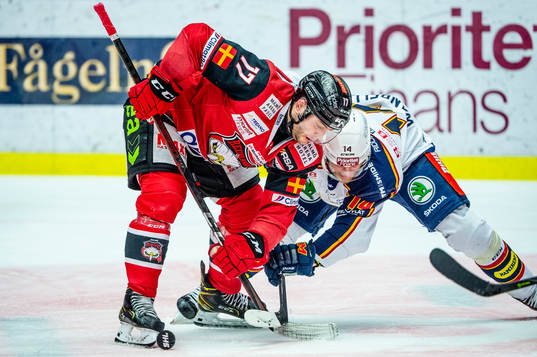 Malmö Redhawks Pathrik Westerholm mot Djurgårdens Tom
