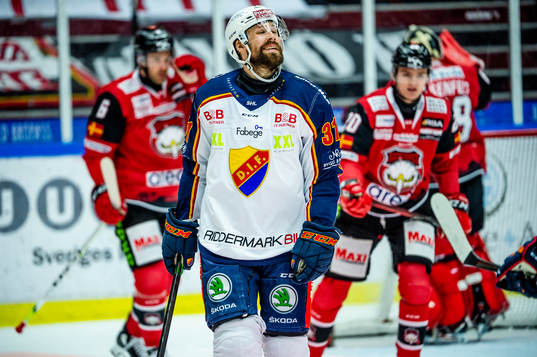 Djurgårdens Dick Axelsson deppar