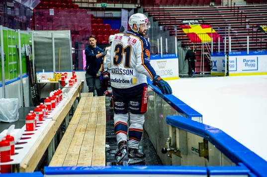 Djurgårdens Dick Axelsson deppar