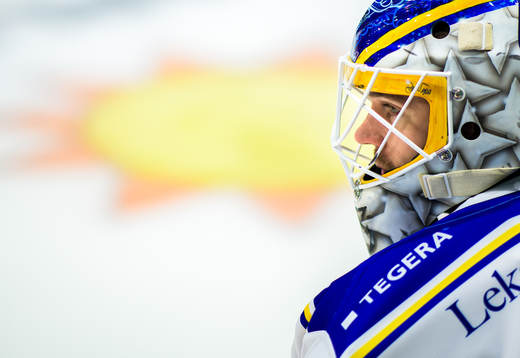 Leksands målvakt Axel Brage