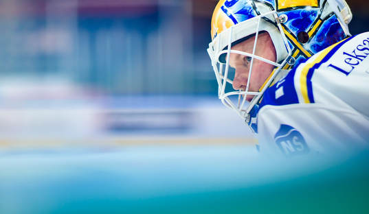 Leksands målvakt Janne Juvonen