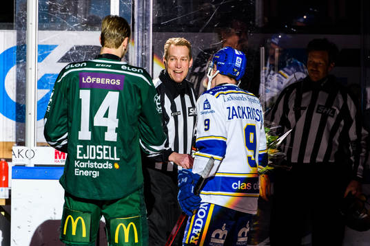 Domare Morgan Johansson uppmärksammas för sin 900e match