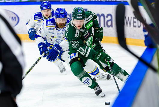 Leksands Mattias Ritola och Färjestads Daniel Viksten
