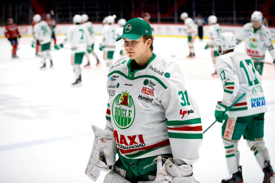 Rögles målvakt Max Lundgren