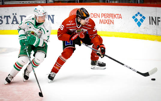 Rögles Erlend Lesund och Örebros Emil Larsson