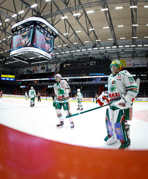 Rögles målvakt Christoffer Rifalk deppar