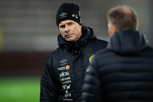 Tränare Joakim Carlsson