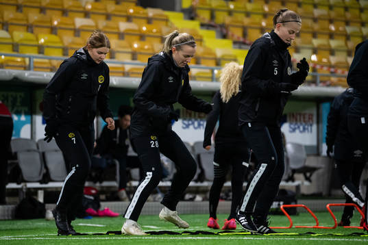 Elin Dahl, Maja Wrångemyr och Sara Isaksson