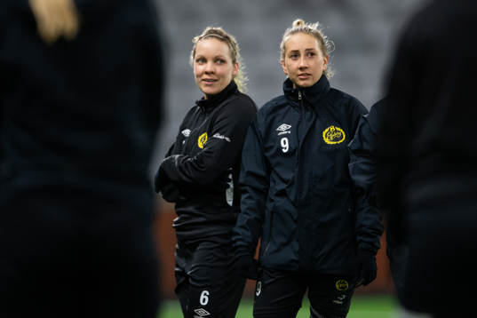 Linda Westberg Carlsson och Cornelia Andersson