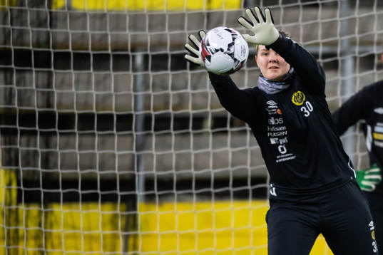 Målvakt Sanna Öjersson