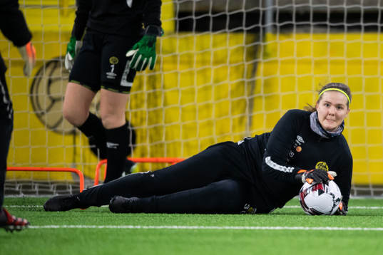 Målvakt Sanna Öjersson