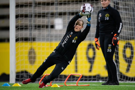 Målvakt Rebecka Wikander