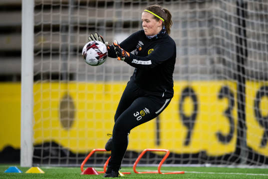 Målvakt Sanna Öjersson
