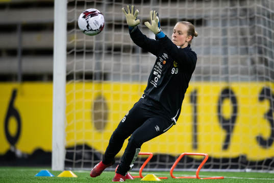 Målvakt Rebecka Wikander
