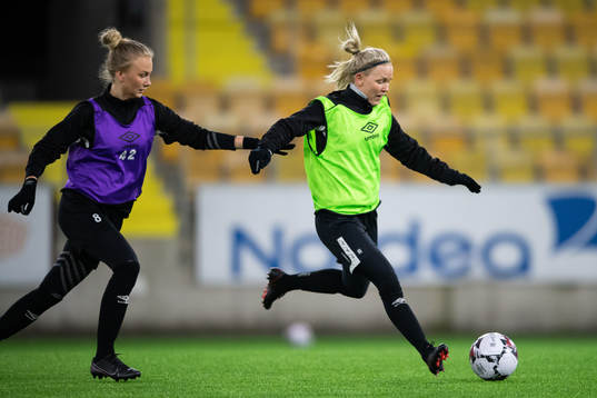 Linn Sångberg och Sara Jardving