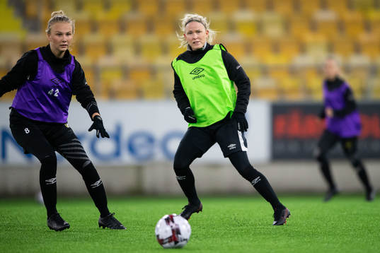 Linn Sångberg och Sara Jardving