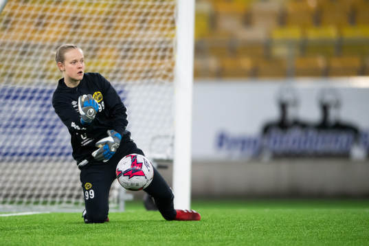 Målvakt Rebecka Wikander