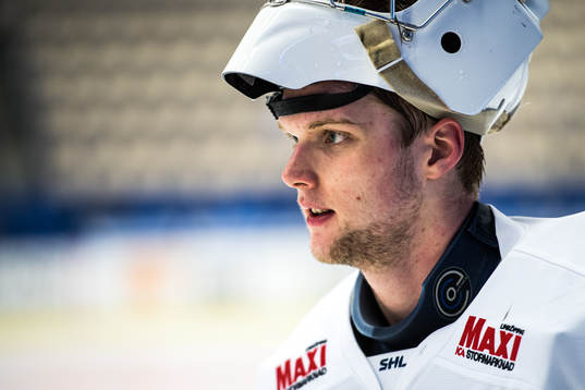 Linköpings målvakt Hugo Ollas