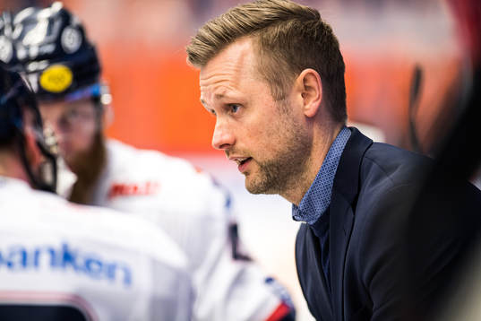 Linköpings tränare Daniel Eriksson