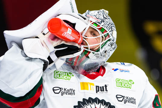 Frölundas målvakt Niklas Rubin