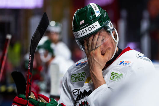 Frölundas Elmer Söderblom deppar