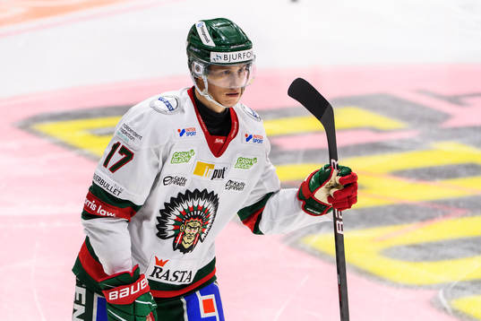 Frölundas Robin Alvarez jublar