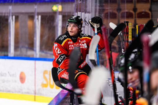 Luleås Oscar Engsund deppar
