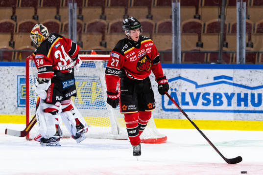 Luleås Nils Lundkvist deppar