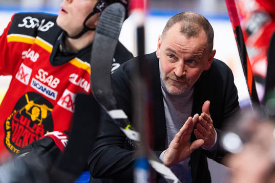 Luleås tränare Thomas Berglund