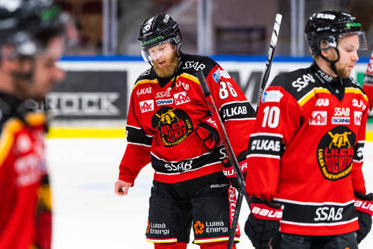 Luleås Linus Klasen deppar