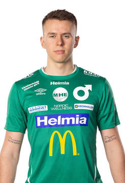 Degerfors målvakt Hugo Claesson
