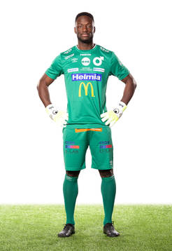 Degerfors målvakt Ismael Diawara
