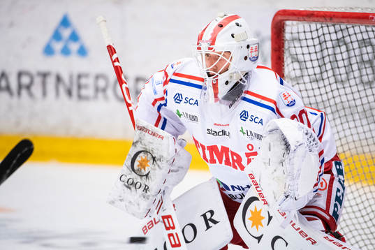 Timrås målvakt Jacob Johansson