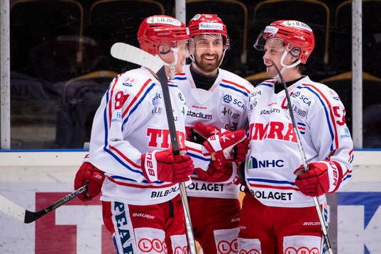 Timrås Jens Lööke, Albin Lundin och Jonathan Dahlén