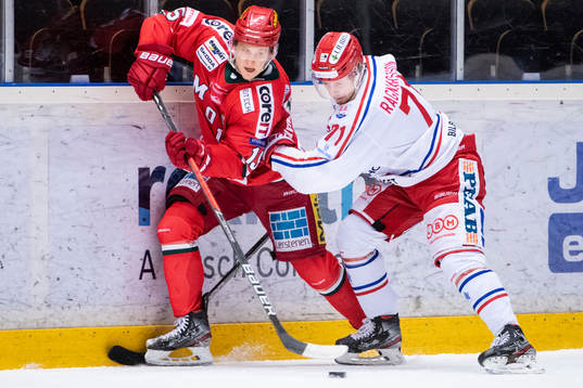 Modos Filip Sveningsson och Timrås Jakob Ragnarsson