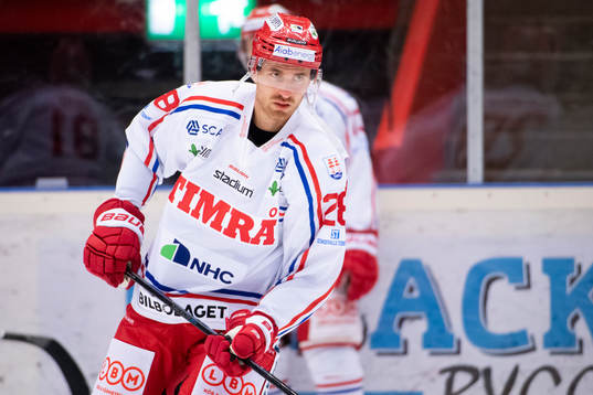 Timrås Patrick Wiercloch värmer upp