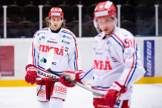 Timrås Albin Carlson och Jens Lööke