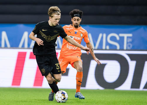 s Tom Strannegård och AFC Eskilstunas Adam Jemal