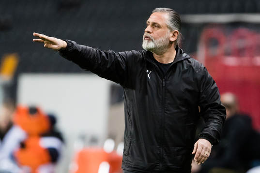 AFC Eskilstunas tränare Özcan Melkemichel