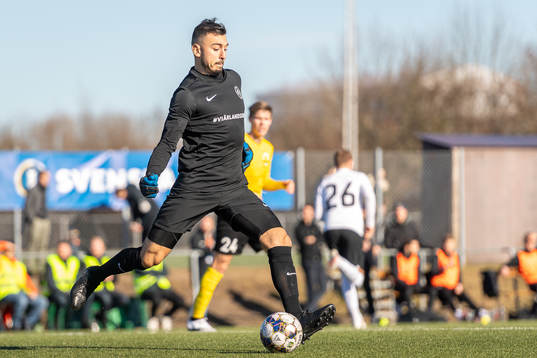 Landskronas målvakt Amr Kaddoura