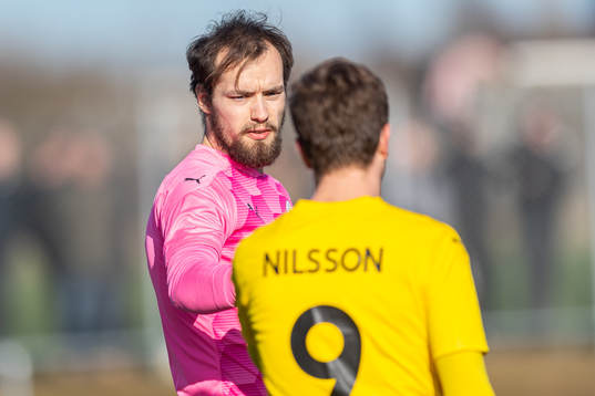 Mjällbys målvakt Carl-Johan Eriksson