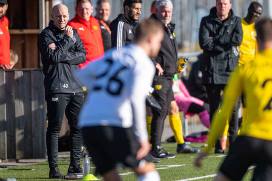 Landskronas tränare Billy Magnusson