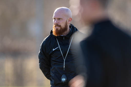 Landskronas assisterande tränare Max Mölder