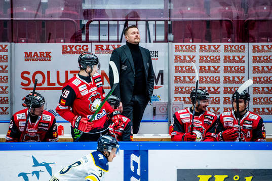 Malmö Redhawks tränare Joakim Fagervall